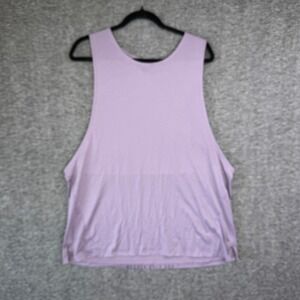 Lululemon License to Train Tank Top Muscle Gym Workout Athletic Men's Purple XXL